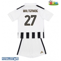 Juventus Nick Woltemade #27 Hjemmedraktsett Barn 2026-27 Kortermet (+ Korte bukser)